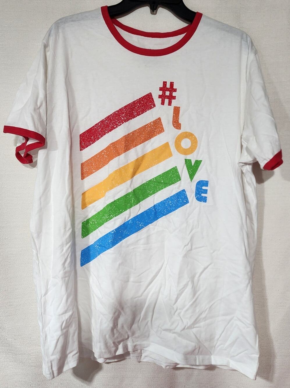 Love shirt from target size XXL faded graphic